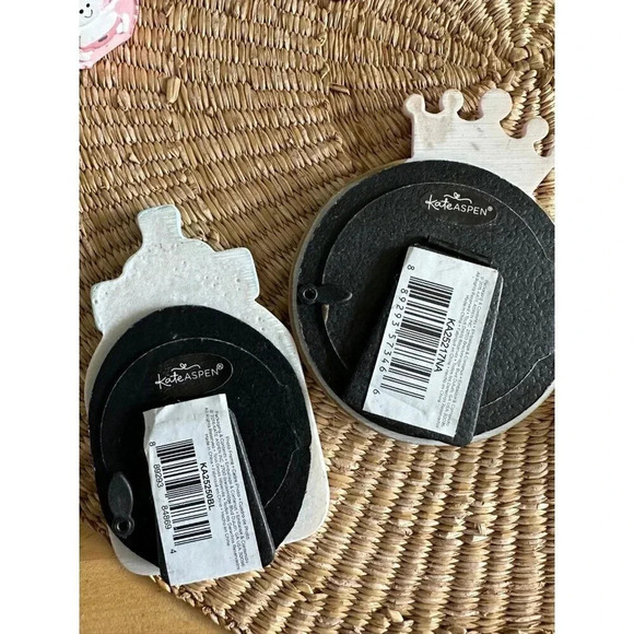 Kate Aspen set of Baby Boy & Baby Girl Photo Frame & Holders NEW - Picture 9 of 10